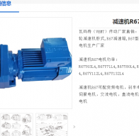 減速電機(jī)AR67-YGP112L1/1.1-4P-249-M1-180°型號(hào)解析