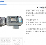 K77DRL100L4BE5HR/TF/AS7W減速電機(jī)型號(hào)解析